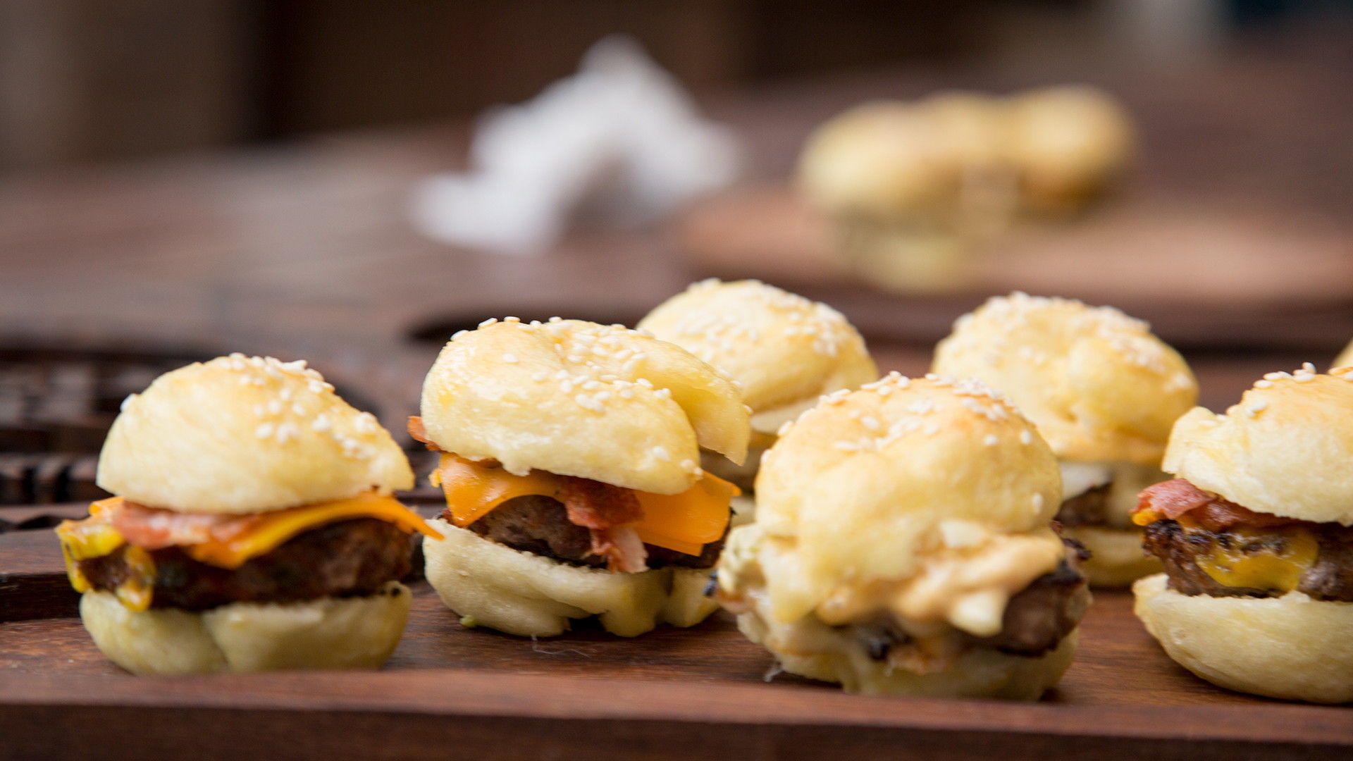 Catering Finger Food: Mini hamburguesitas